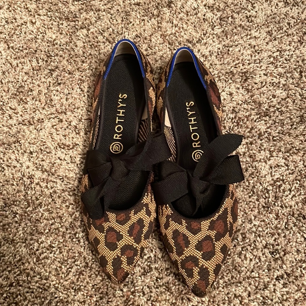 Rothy’s Mary Jane cheetah